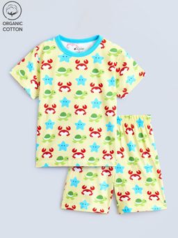 Hopscotch - 2-Piece All-over Print T-shirt and Shorts