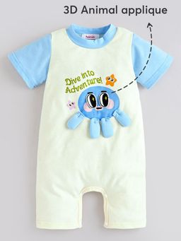 Hopscotch - 3D Octopus Applique Romper