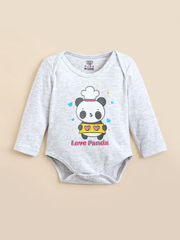 Hopscotch - Panda Envelope Neck Cotton Onesie