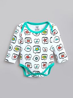 Hopscotch - All-Over Print Cotton Onesie
