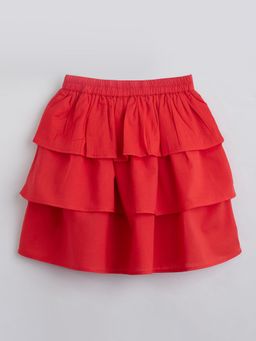Hopscotch - Pure Cotton Tiered Skirt
