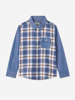 The Souled Store - Tartan Boys Shirt
