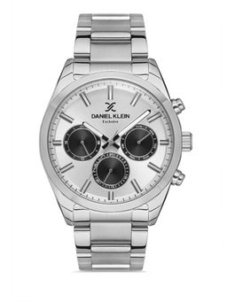 Daniel Klein Exclusive - Analog Silver Dial Men's Watch-DK.1.13315-1