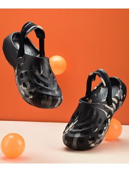 Zoom Shoes - FLTM06 Mens Clogs - Black