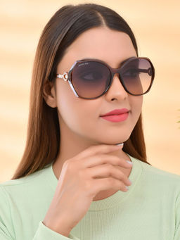 ROYAL SON - Butterfly UV Protection Women Sunglasses Purple Lens - CHIWM00116-C2