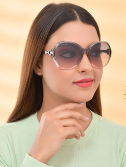 ROYAL SON - Butterfly UV Protection Women Sunglasses Black Lens - CHIWM00116-C3