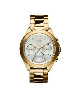 MVMT - Getaway Chronograph White Round Dial Womens Watch - 28000128-D