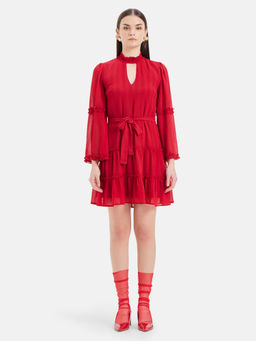 Kazo - Lola Tiered Mini Dress (Set of 2)