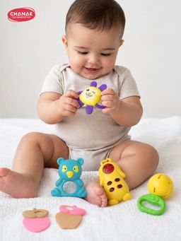 Chanak - Baby Kinder Rattle Set