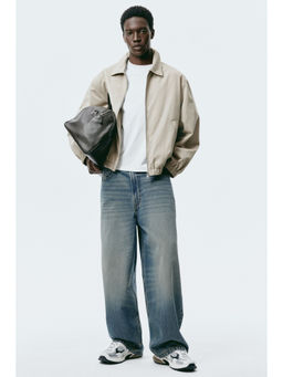 H&M - Men Blue Super Baggy Jeans