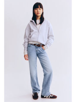 H&M - Girls Blue Straight Leg Jeans