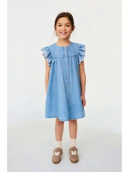 H&M - Girls Blue Denim Dress