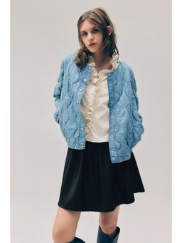 H&M - Women Black Flared Skirt