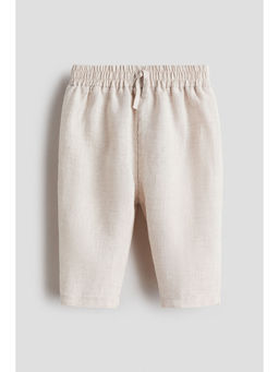 H&M - Kids Beige Linen Trouser