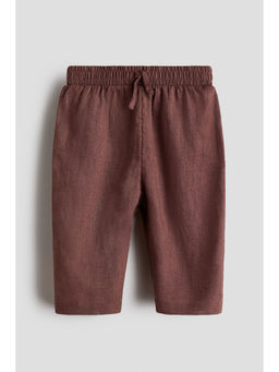 H&M - Kids Brown Linen Trouser