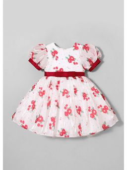 Hopscotch - Bow Applique Dress
