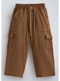 Hopscotch - Straight Cargo Pant - Brown