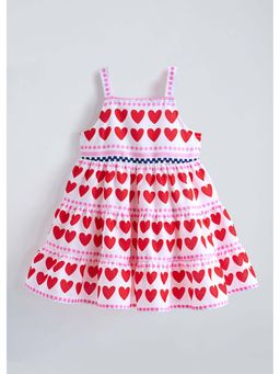 Hopscotch - Heart Spaghetti Dress