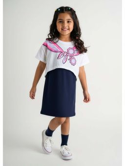 Hopscotch - Strappy Dress and Crop T-Shirt