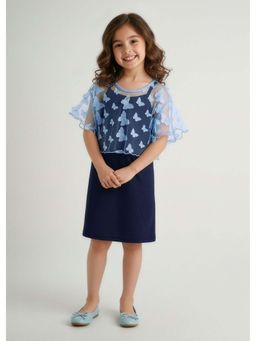 Hopscotch - Butterfly Applique Top and Strappy Dress