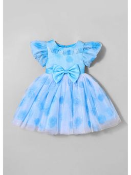 Hopscotch - Rose Bow Applique Dress
