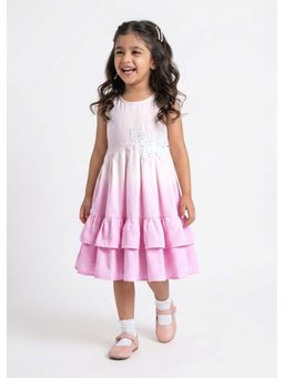 Hopscotch - Butterfly Applique Ombre Dress