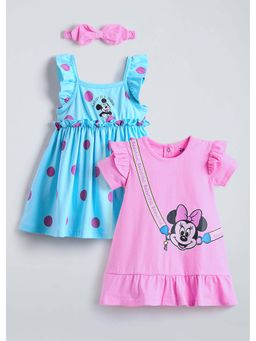 Hopscotch - Mickey Mouse Ruffled Dresses (Pack of 3)