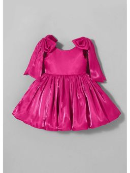 Hopscotch - Bow Applique Party Dress