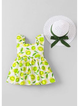 Hopscotch - Ruffle Lemon Dress