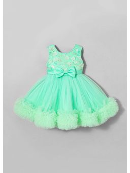 Hopscotch - Bow Applique Party Dress