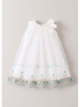 Hopscotch - Butterfly Bow Applique Dress