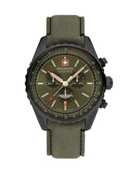 Swiss Military Hanowa - SMWGC0000340 - Afterburn Chrono Swiss Made Green Watch for Men (Medium)