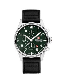 Swiss Military Hanowa - SMWGC0000405 - Thunderbolt Chrono Swiss Made Green Watch for Men (Medium)