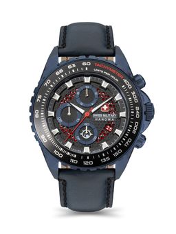 Swiss Military Hanowa - SMWGC2102291 - Iguana Swiss Made Black Watch for Men (Medium)