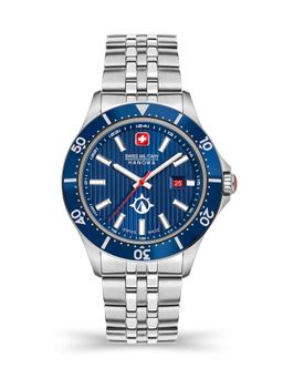 Swiss Military Hanowa - SMWGH2100602 - Flagship X Swiss Made Blue Watch for Men (Medium)