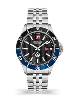 Swiss Military Hanowa - SMWGH2100603 - Flagship X Swiss Made Black Watch for Men (Medium)