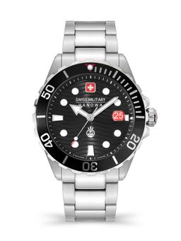 Swiss Military Hanowa - SMWGH2200301 - Offshore Diver Ii Swiss Made Black Watch for Men (Medium)