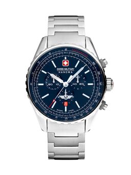 Swiss Military Hanowa - SMWGI0000304 - Afterburn Chrono Swiss Made Blue Watch for Men (Medium)