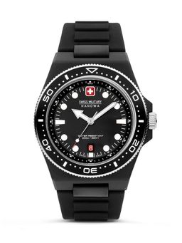 Swiss Military Hanowa - SMWGN0001180 - Ocean Pioneer Swiss Made Black Watch for Men (Medium)