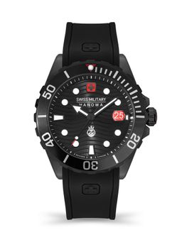 Swiss Military Hanowa - SMWGN2200330 - Offshore Diver Ii Swiss Made Black Watch for Men (Medium)