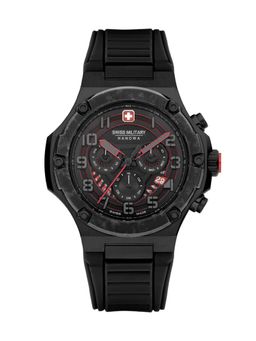 Swiss Military Hanowa - SMWGO0000630 - Mission Xfor 01 Swiss Made Black Watch for Men (Medium)