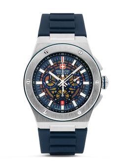 Swiss Military Hanowa - SMWGO0000902 - Mission Xfor-02 Swiss Made Blue Watch for Men (Medium)