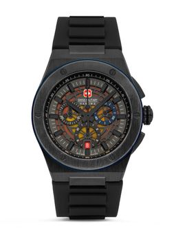 Swiss Military Hanowa - SMWGO0000940 - Mission Xfor-02 Swiss Made Black Watch for Men (Medium)