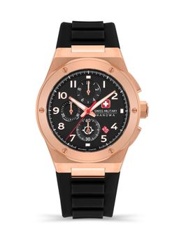 Swiss Military Hanowa - SMWGO2102010 - Sonoran Chrono Swiss Made Black Watch for Men (Medium)