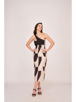 House of Varada - Eternal Chic Abstract Dress