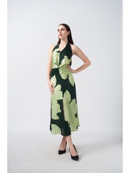 House of Varada - Garden Elegance Tie-Back Dress