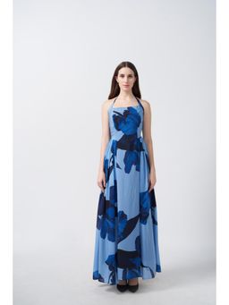 House of Varada - Ocean Breeze Floral Dress