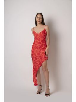 House of Varada - Romantic Printed Beach Dress