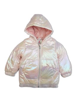 Bodycare - Girls Polyester Quilted Wintercoat Full Sleeves Hooded Pink