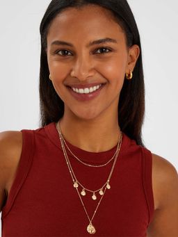 Accessorize London - Women Gold Layered Necklace